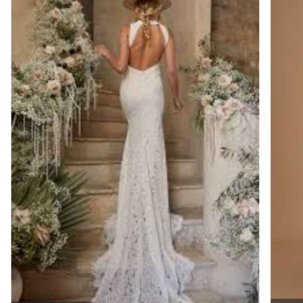 Love everlasting wedding style dress NWT